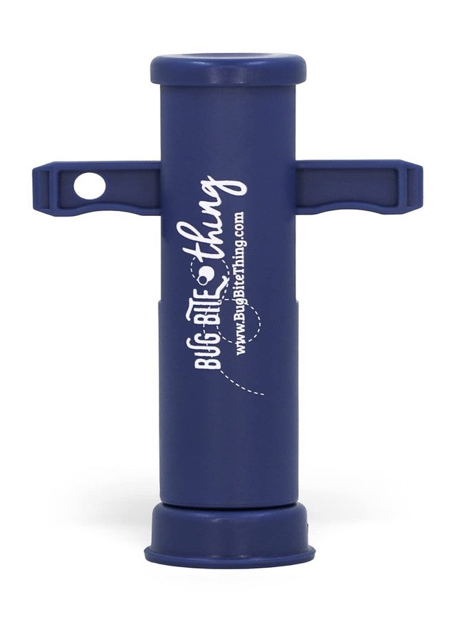 بج بايت ثينج أداة شفط لعلاج لدغات الحشرات - لدغات الحشرات ولسعات النحل/الدبابير، تسكين طبيعي للدغات الحشرات - عبوة واحدة، أزرق داكن - Image 1